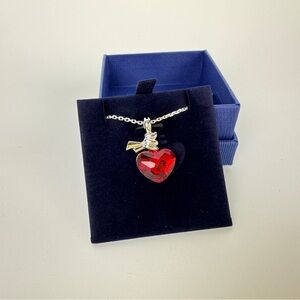 Swarovski Red Heart Pendant Necklace